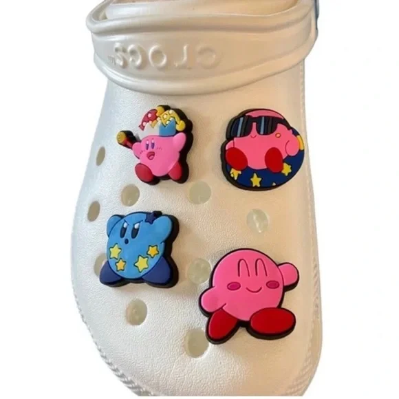 Kirby Croc charms Jibbitz 25 (pcs)set for crocs or bubble slides shoes - Picture 5 of 7